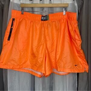 Nike Vibrant Orange Athletic Shorts​